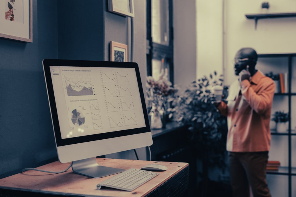 Visual representation of data insights using Power BI.