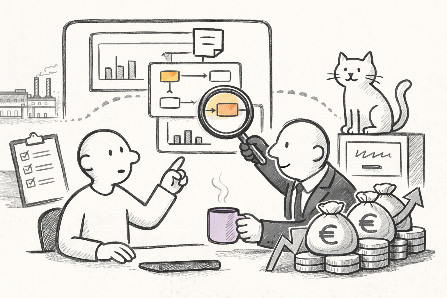 Van rapporteren naar automatiseren: hoe process mining cash vrijmaakt